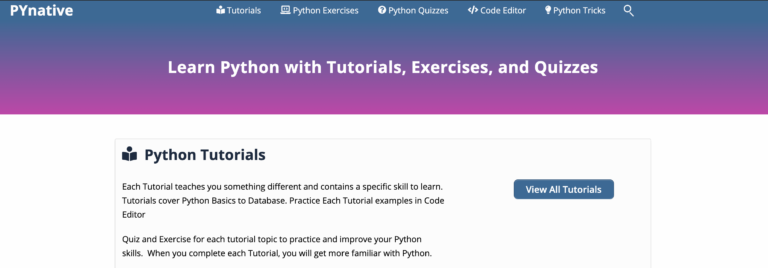 pynative-website